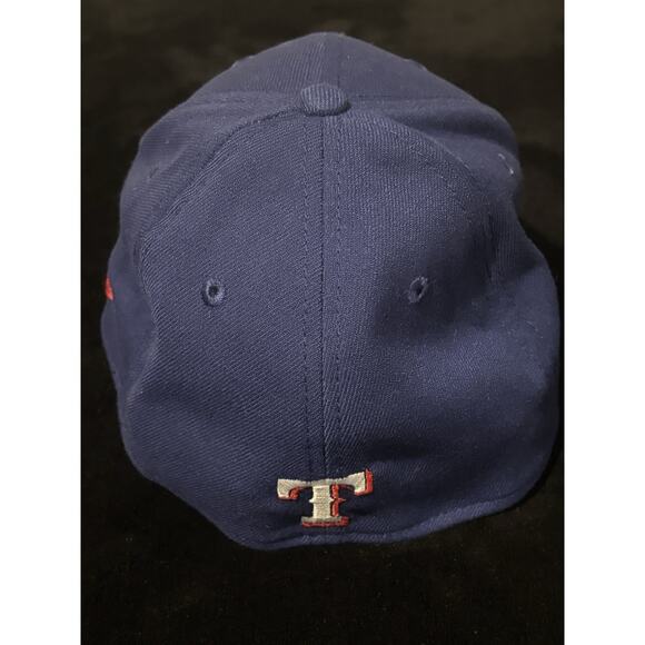 New Era Texas Rangers Game Day 39THIRTY Stretch Flex Hat Cap Blue M/L NWTs - Picture 2 of 3